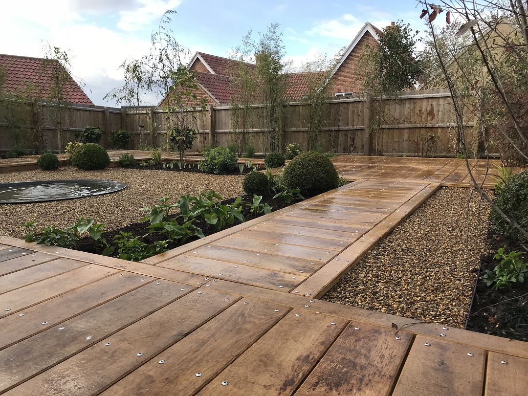 Bespoke Handmade Oak WalkWay